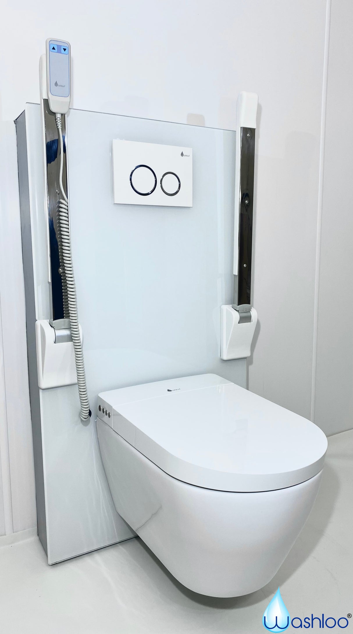 Washloo Levitate Adjustable Height Cistern & Smart Toilet