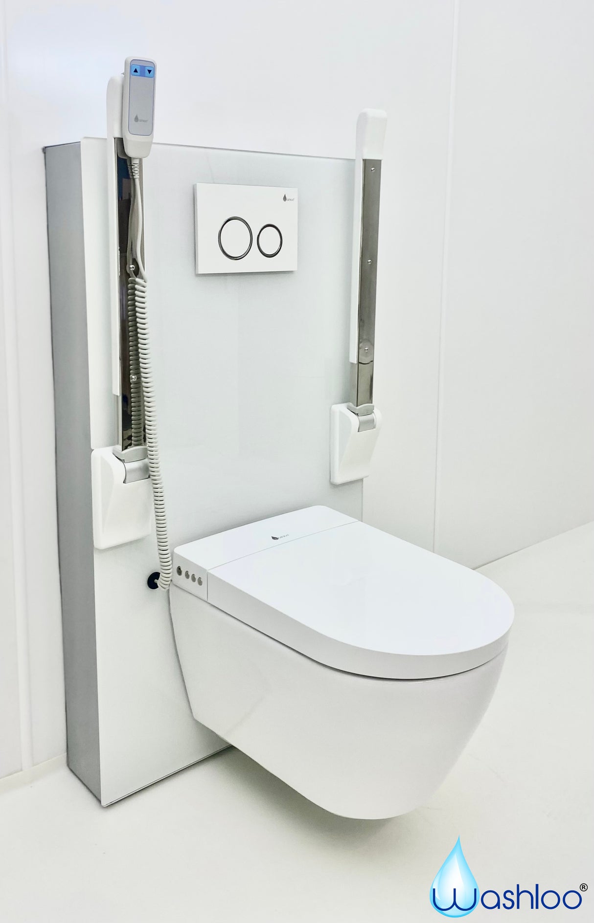 Washloo Levitate Adjustable Height Cistern & Smart Toilet