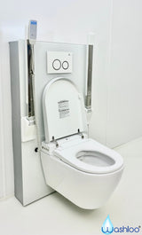 Washloo Levitate Adjustable Height Cistern & Smart Toilet