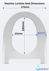 Washloo Levitate Adjustable Height Cistern & Smart Toilet