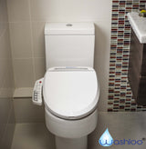 Electric Bidet Toilet Seat with Side Control