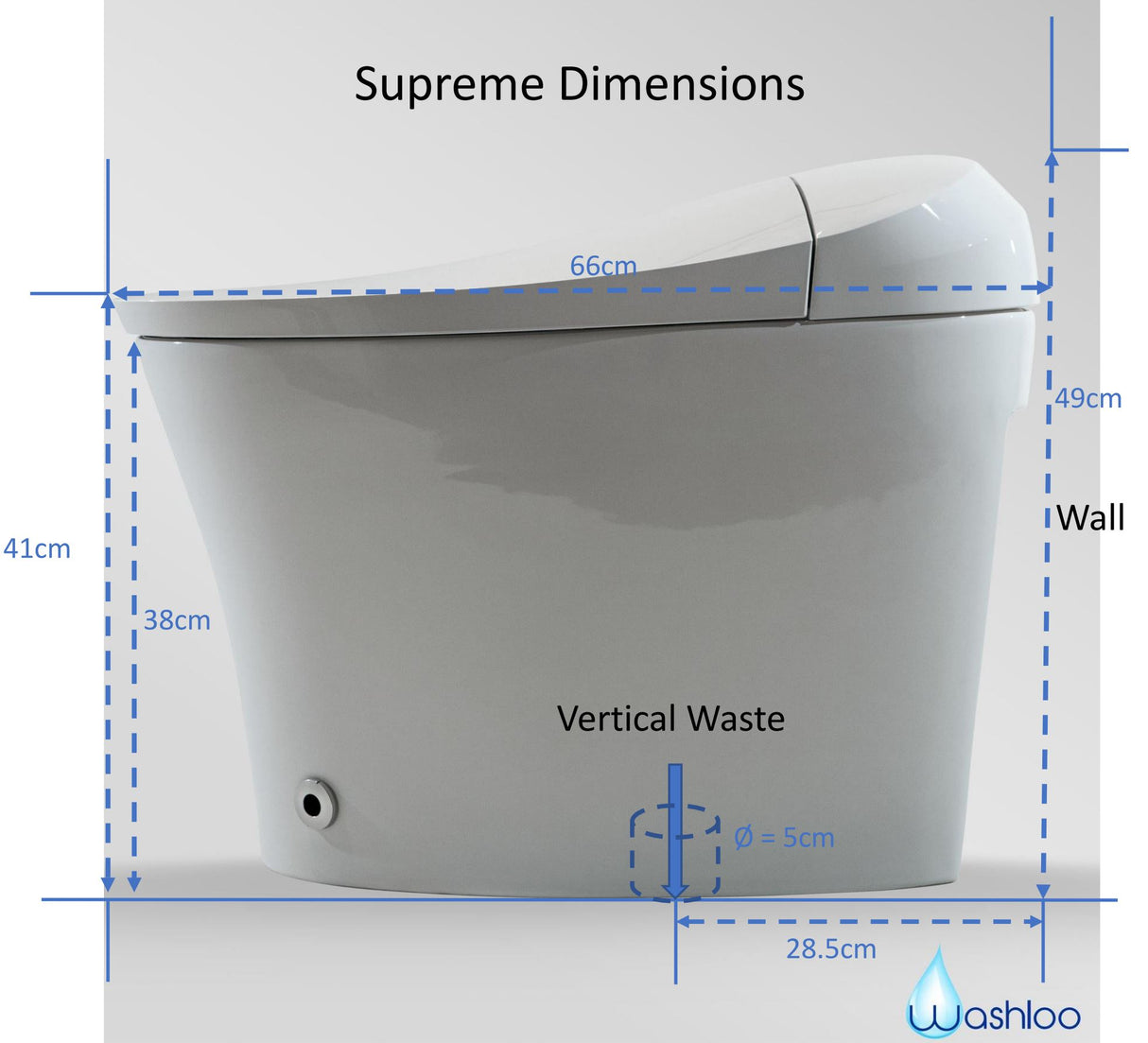 Washloo Supreme All-In-One Smart Toilet